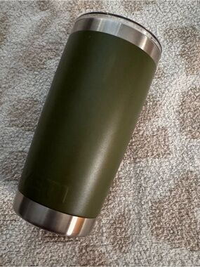 Yeti Olive Green Stainless Steel Tumbler